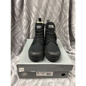 Shoes Universal Women Palladium Pallabase Twill 96907008M Black